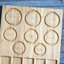 Laden Sie das Bild in den Galerie-Viewer, Armband-Perlenbrett aus Holz | Wooden Beadingboard - Braceletboard | Der Blaue Vogel