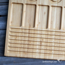 Laden Sie das Bild in den Galerie-Viewer, Armband-Perlenbrett aus Holz | Wooden Beadingboard - Braceletboard | Der Blaue Vogel