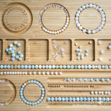 Laden Sie das Bild in den Galerie-Viewer, Armband-Perlenbrett aus Holz | Wooden Beadingboard - Braceletboard | Der Blaue Vogel