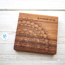 Laden Sie das Bild in den Galerie-Viewer, Ganesha Mantra Board | 12,5 x 12 cm