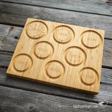 Laden Sie das Bild in den Galerie-Viewer, Armbandbrett - Perlenbrett aus Holz | Wooden Braceletboard - Beading Board | Der Blaue Vogel