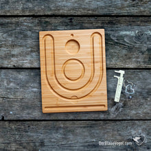 Laden Sie das Bild in den Galerie-Viewer, Malabrett Perlenbrett aus Holz | Mala Beading Board / Malaboard / Wooden BeadingBoard | Der Blaue Vogel Perlenbretter