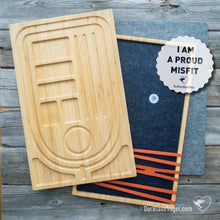 Laden Sie das Bild in den Galerie-Viewer, SALE | Malabrett - Perlenbrett aus Holz | Mala Beading Board - Wooden Malaboard | Der Blaue Vogel