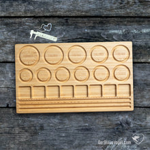 Laden Sie das Bild in den Galerie-Viewer, Großes Armbandbrett 12 | US Version (1/4 INCH STEPS)