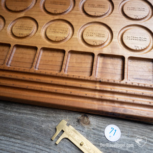 Holz Perlenbrett | Armbandbrett | Wooden Bracelet Beading Board - Braceletboard | Der Blaue Vogel