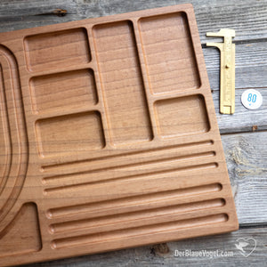 Holz-Perlenbrett | Kombi-Perlenbrett | Wooden Beading Board | Der Blaue Vogel