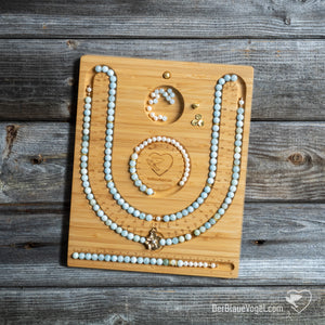 Malabrett Perlenbrett aus Holz | Mala Beading Board / Malaboard / Wooden BeadingBoard | Der Blaue Vogel Perlenbretter 
