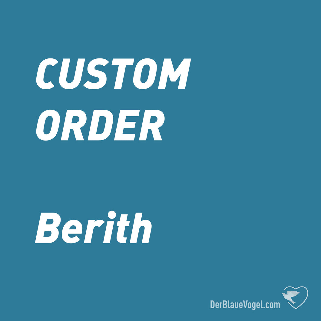 Custom Order for Berith